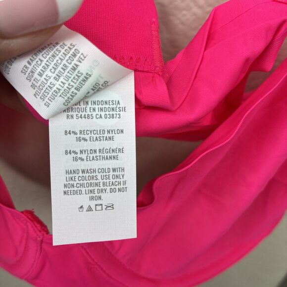 Smoothez by Aerie Bra Beige Full Coverage Unlined Underwire 36C Pink New - Picture 5 of 7